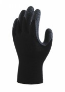Black Mamba Latex Dip Glove - Large
