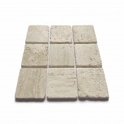 Classic Beige Travertine Tumbled Mosaic 304 x 304