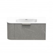 SERIFOS SWIFT 900 SINGLE DRAWER WALL BERNINI MARBLE RIGHT HAND