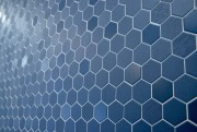 Beton Still Deep Navy Hex Mosaic 316 x 316