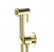 CODE NATURE BIDET SPRAY & WALL BRKT - EXCL MIXER - BRUSHED BRASS