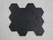 Superblack Cube Mosaic 265 x 308