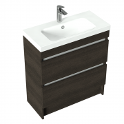 750 Brookfield Slim Floor Standing Vanity (2 Drawer) - Specify Colour