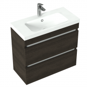 BROOKFIELD SLIM DOUBLE TIER VANITY - WALL HUNG