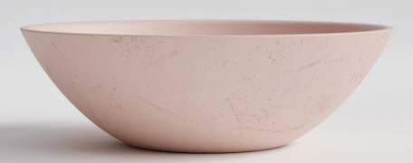 CODE COVE ARC CONCRETE VESSEL BASIN 400MM - PINK