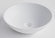 CODE COVE ARC CONCRETE VESSEL BASIN 400MM - WHITE