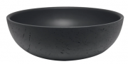 CODE COVE ROUND CONCRETE VESSEL BASIN 390MM - BLACK