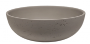 CODE COVE ROUND CONCRETE VESSEL BASIN 390MM - LIGHT GREY