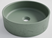 CODE COVE HALO CONCRETE VESSEL BASIN 380MM - GREEN