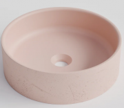 CODE COVE HALO CONCRETE VESSEL BASIN 380MM - PINK