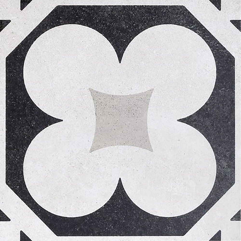 Cementina Black and White 200 X 200 