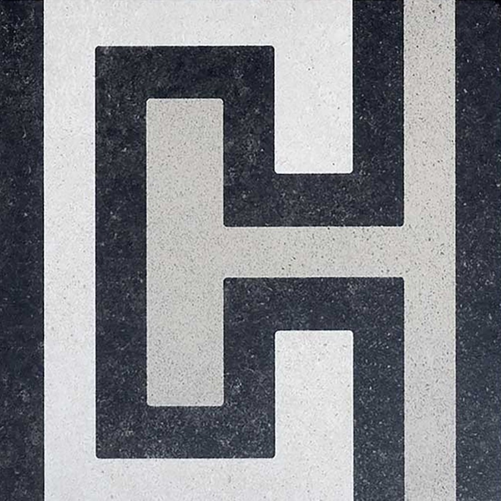 Cementina Black and White 200 X 200 