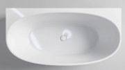 CERVO ACRYLIC BTW BATH - 1600X800X590 - GLOSS WHITE