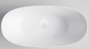 CERVO ACRYLIC F/STANDING BATH - 1550X750X560 - GLOSS WHITE