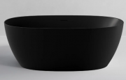 CERVO ACRYLIC F/STANDING BATH - 1550X750X560 - MATT BLACK