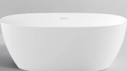 CERVO ACRYLIC F/STANDING BATH - 1550X750X560 - MATT WHITE