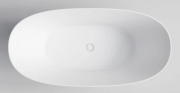 CERVO ACRYLIC F/STANDING BATH - 1550X750X560 - MATT WHITE