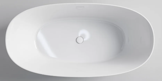 CERVO ACRYLIC F/STANDING BATH - 1700X850X560 - GLOSS WHITE