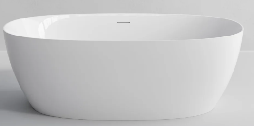 CERVO ACRYLIC F/STANDING BATH - 1700X850X560 - GLOSS WHITE