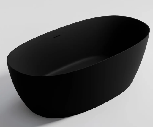 CERVO ACRYLIC F/STANDING BATH - 1700X850X560 - MATT BLACK