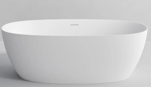 CERVO ACRYLIC F/STANDING BATH - 1700X850X560 - MATT WHITE
