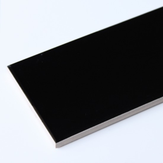 City Black Gloss 100 x 300 Tile Depot