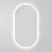 REFLEX MIRROR & DEMISTER - OVAL - 550X1050MM