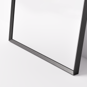 ASPECT FRAMED ARCH MIRROR 450X900 - GUNMETAL
