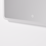 SOLACE LED TOUCH BUTTON DEMISTER MIRROR - RECTANGLE - 600X800MM