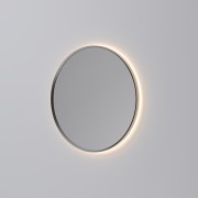 AURA LED SENSOR DEMISTER MIRROR - ROUND - 700 - BRUSHED NICKLE