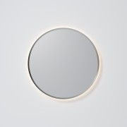 AURA LED SENSOR DEMISTER MIRROR - ROUND - 700 - BRUSHED NICKLE