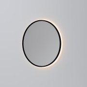AURA LED SENSOR DEMISTER MIRROR - ROUND - 700 - BLACK