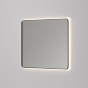 AURA LED SENSOR DEMISTER MIRROR - RECTANGULAR - 850X750 - BRUSHED NICKLE