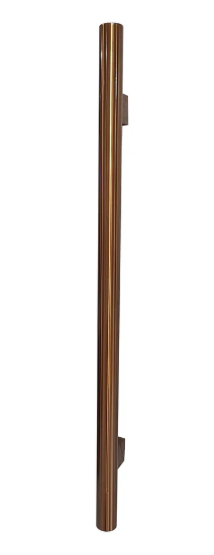 CODE NATURE ROUND - VERTICAL HEATED TOWEL RAIL - 12V/22.2W - 900MM - BRUSHED COPPER