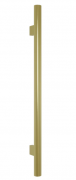CODE NATURE ROUND - VERTICAL HEATED TOWEL RAIL - 12V/22.2W - 900MM - BRUSHED BRASS