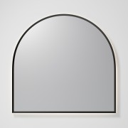 AURA LED SENSOR DEMISTER MIRROR - ARCH - 1150X1100 - GUN METAL