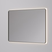 AURA LED SENSOR DEMISTER MIRROR - RECTANGULAR - 1150X850 - BRUSHED NICKLE