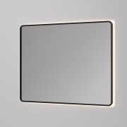 AURA LED SENSOR DEMISTER MIRROR - RECTANGULAR - 1150X850 - GUN METAL