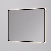 AURA LED SENSOR DEMISTER MIRROR - RECTANGULAR - 1150X850 - BLACK