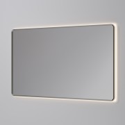 AURA LED SENSOR DEMISTER MIRROR - RECTANGULAR - 1500X850 - BRUSHED NICKLE