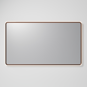 AURA LED SENSOR DEMISTER MIRROR - RECTANGULAR - 1500X850 - BRUSHED BRONZE