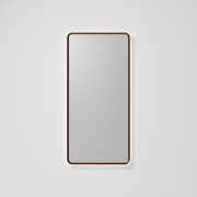 AURA LED SENSOR DEMISTER MIRROR - RECTANGULAR - 500X1050 - BRUSHED BRONZE