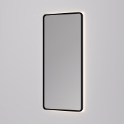 AURA LED SENSOR DEMISTER MIRROR - RECTANGULAR - 500X1050 - BLACK