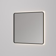 AURA LED SENSOR DEMISTER MIRROR - RECTANGULAR - 850X750 - GUN METAL
