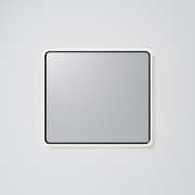 AURA LED SENSOR DEMISTER MIRROR - RECTANGULAR - 850X750 - GUN METAL