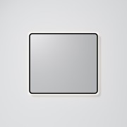 AURA LED SENSOR DEMISTER MIRROR - RECTANGULAR - 850X750 - BLACK