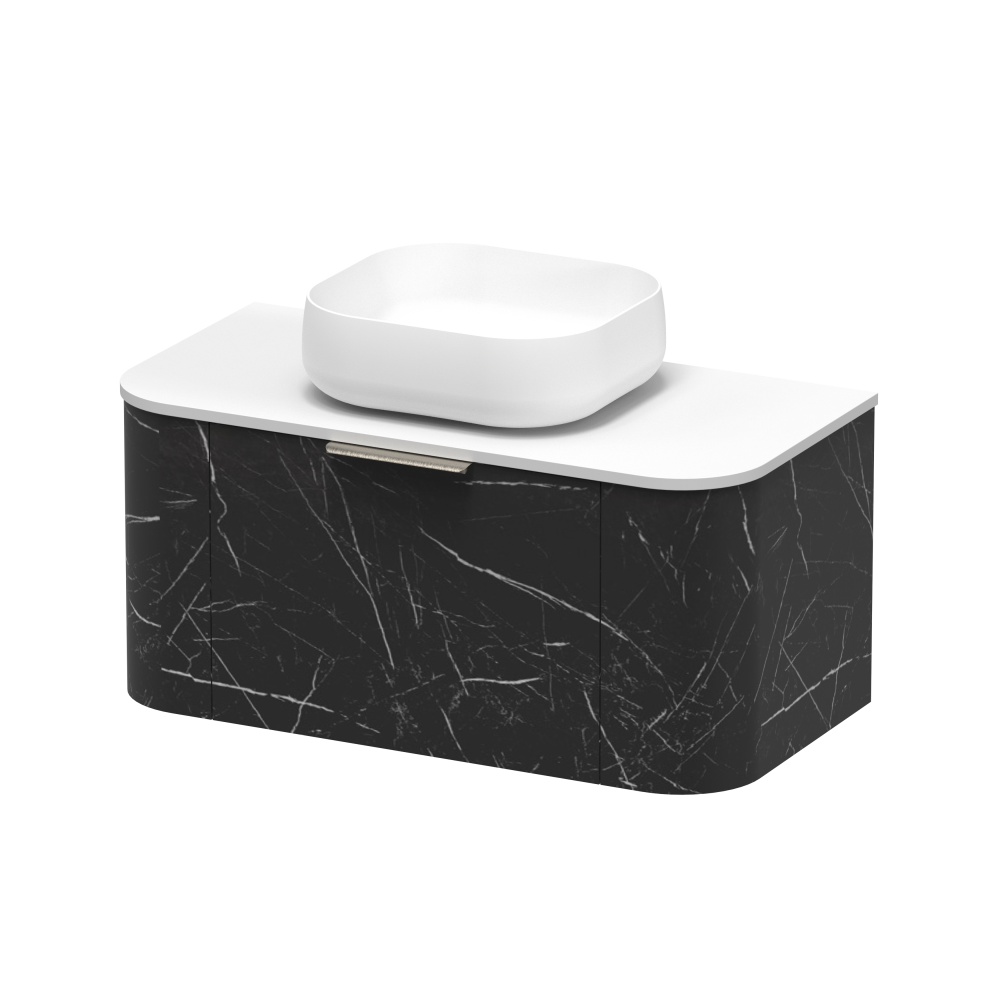 CONTOUR SWIFT 900 SINGLE DRAWER WALL CATALINA MARBLE