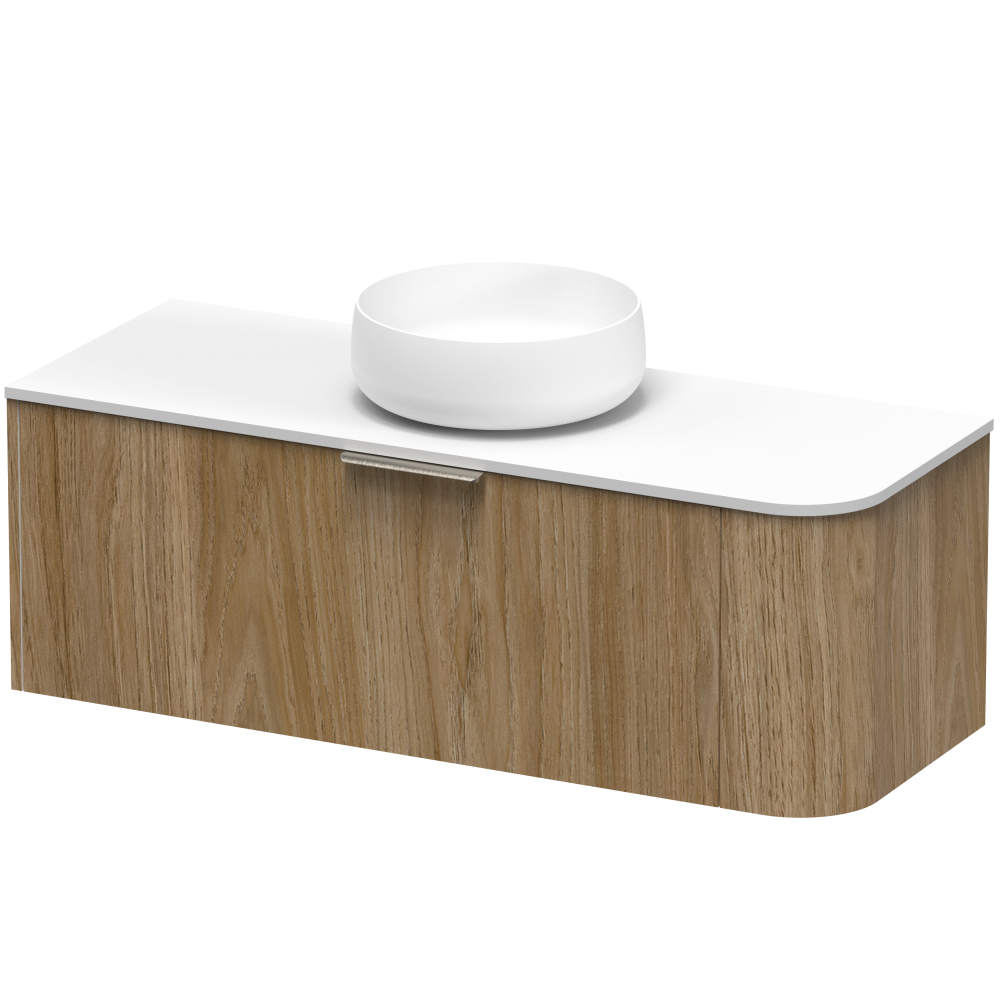 CONTOUR SWIFT 1200 SINGLE DRAWER WALL BAROQUE LEFT HAND