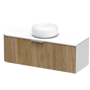CONTOUR SWIFT 1200 SINGLE DRAWER WALL BAROQUE RIGHT HAND