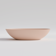CODE CERVO V2 OVAL VESSEL BASIN - 530X350X125H - MATTE PINK